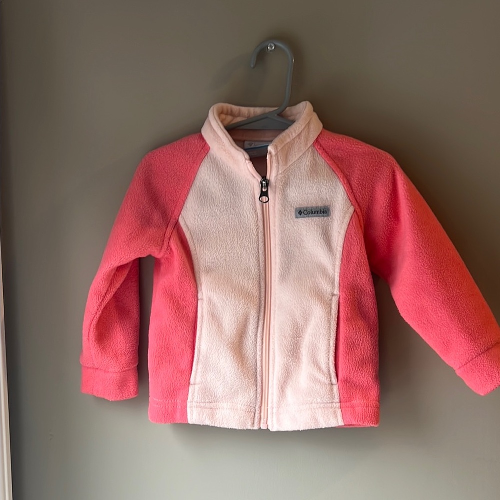 Toddler Columbia Pink Fleece Jacket
